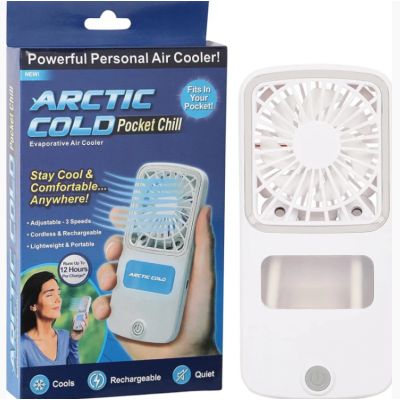Преносим безжичен мини вентилатор ARCTIC COLD